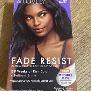 Fade Resist Jet Black Hair Color